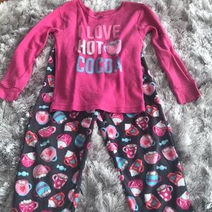 Size 5T girls pajamas.